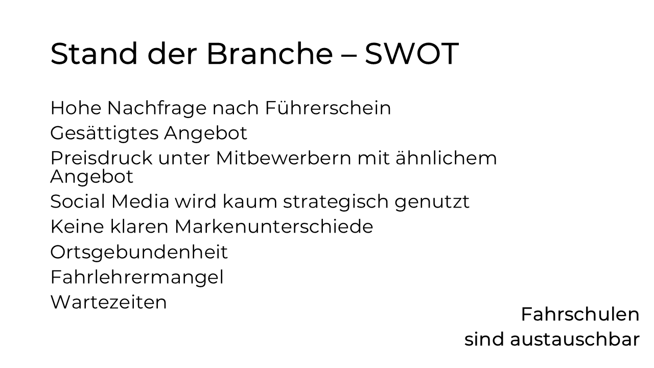 Fahrschule XY Folie 1