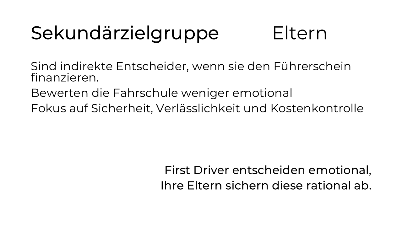 Fahrschule XY Folie 7